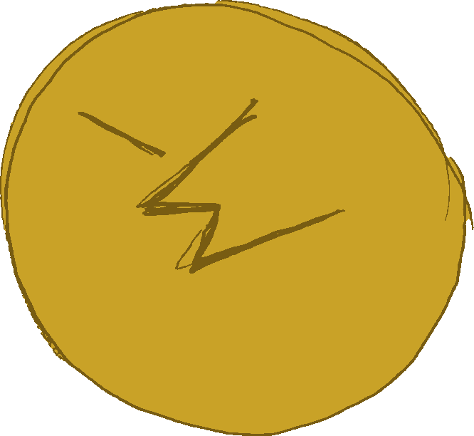 A gold Witcoin